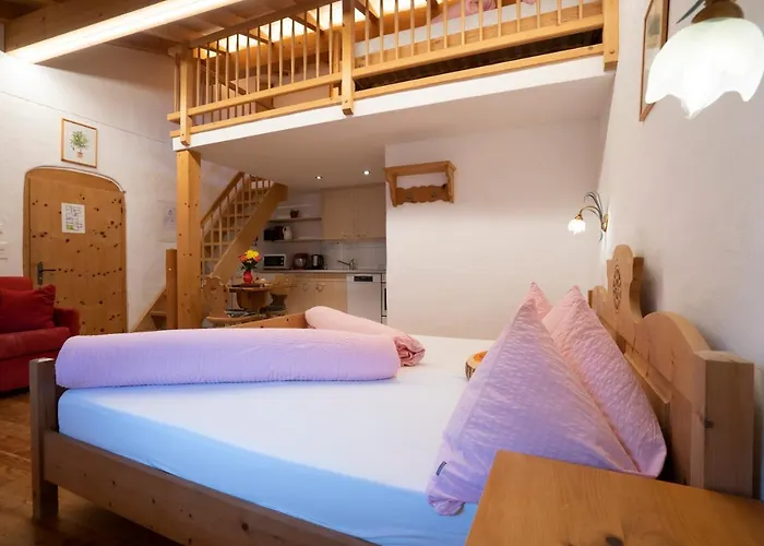 Crusch Alba Auf Der Strassenseite Sta Maria Apartman *